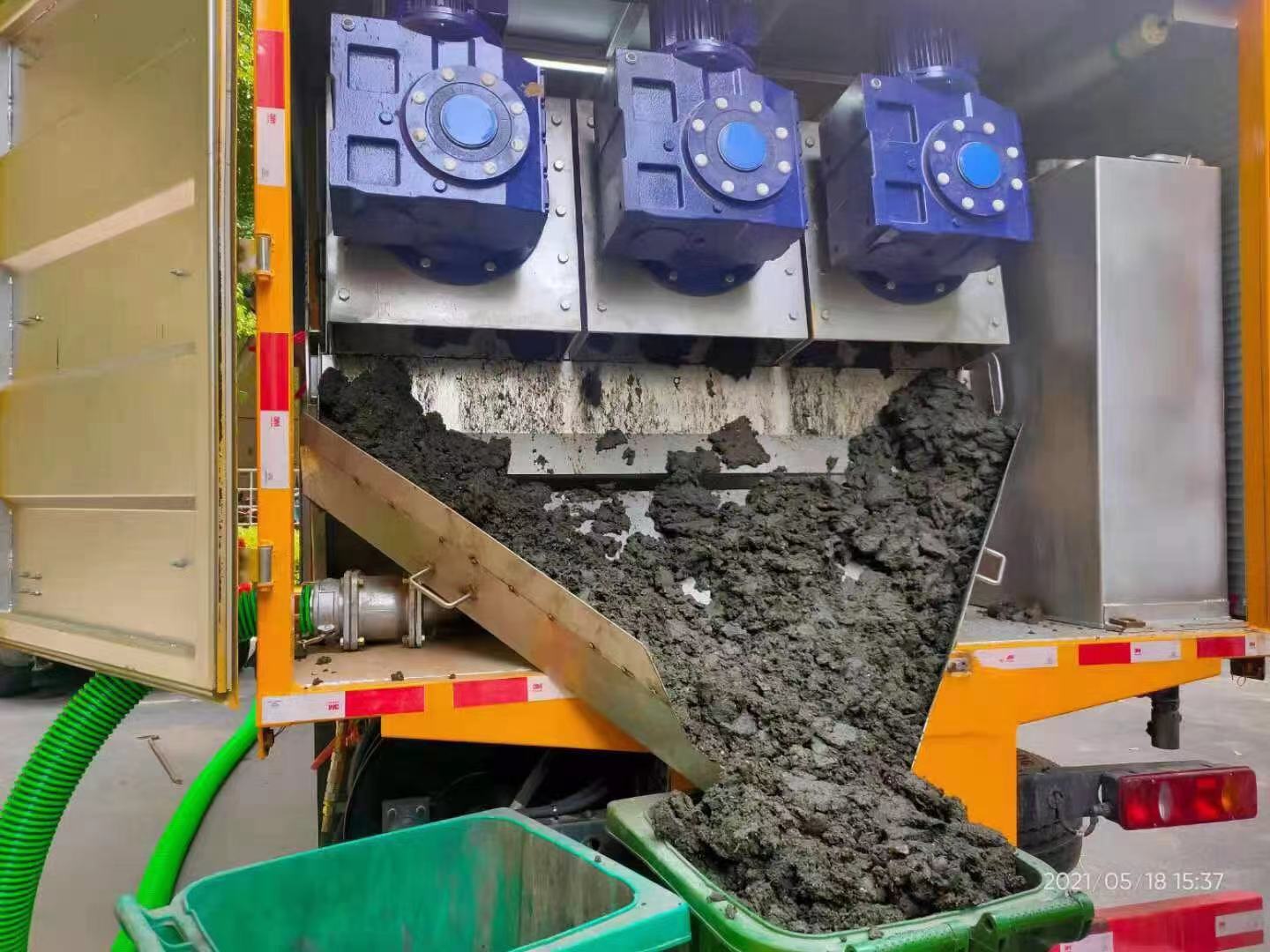 长乐化粪池清掏城市维护站-泥浆净化干湿分离处理